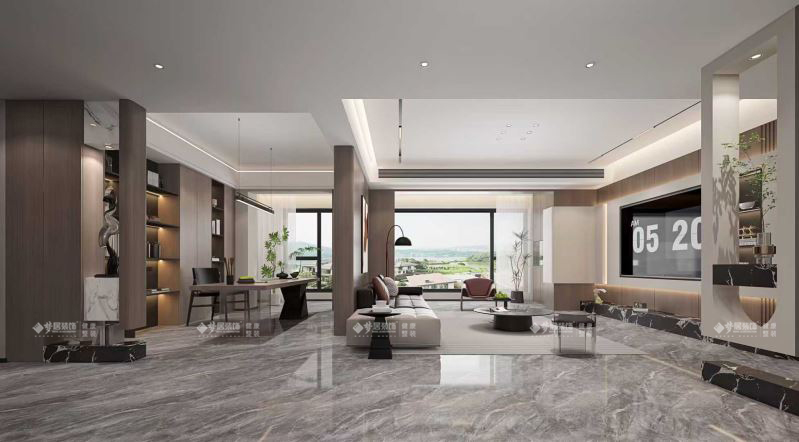 优雅时尚的意式现代大平层