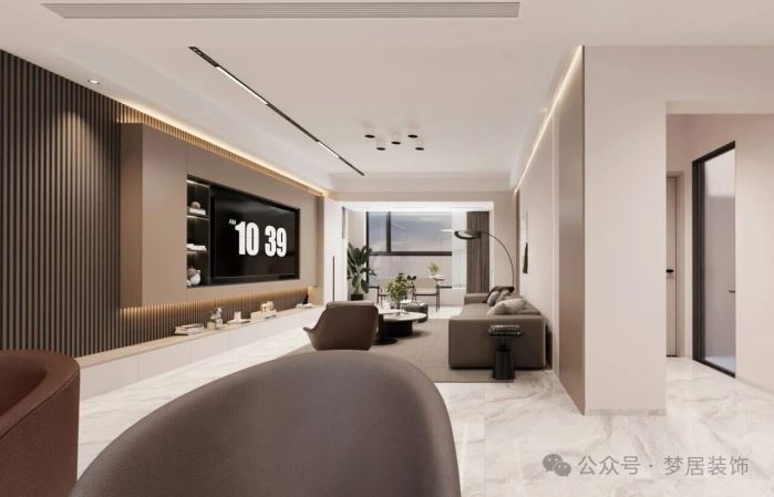 富易堂fyt&装修设计 | 190㎡现代简约住宅，，，优雅的简奢之美。。。。。。